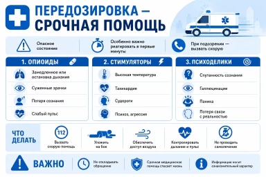 Помощь при передозировке в Отрадном