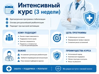 Реабилитация за 21 день в Отрадном